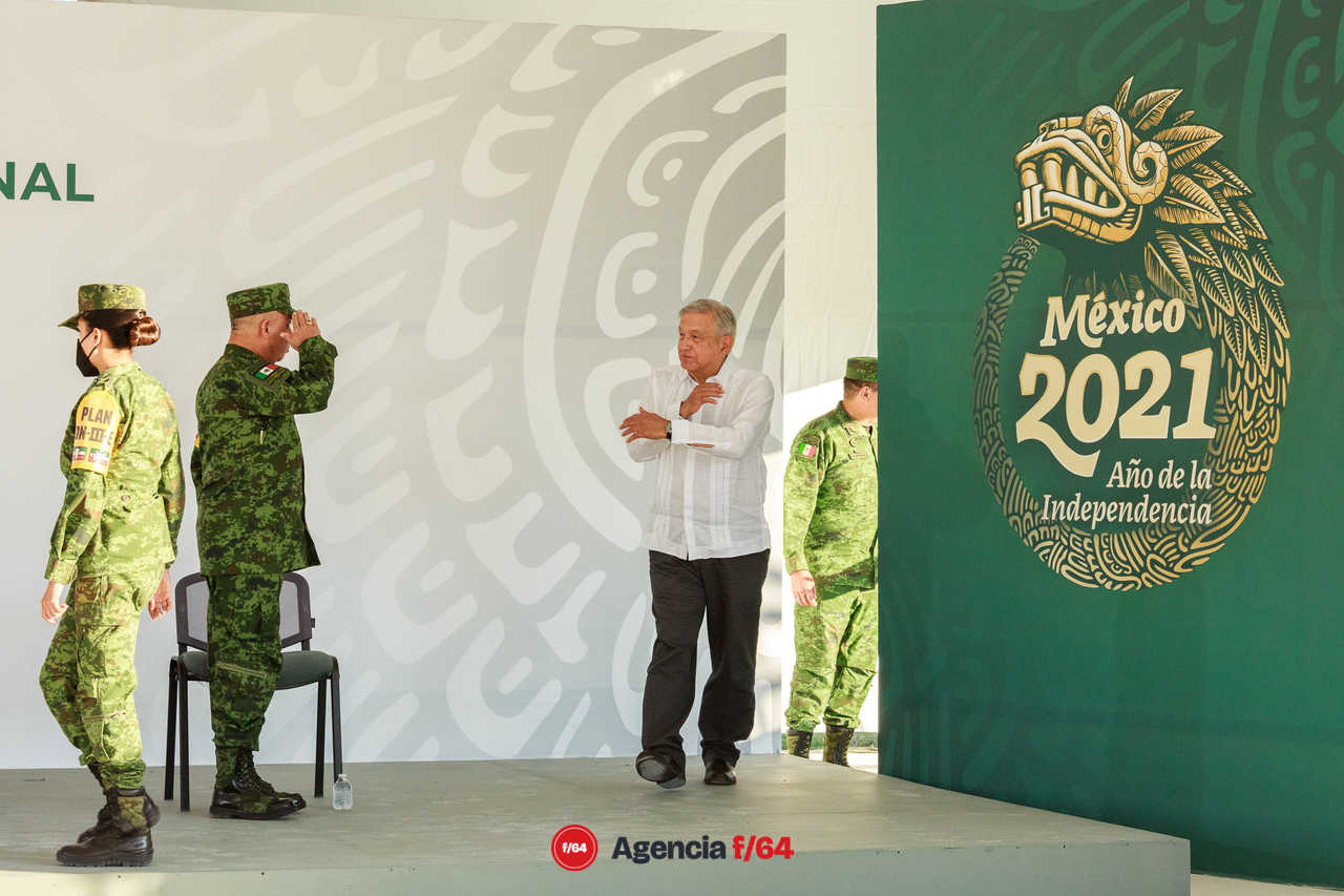 Llegada de Andrés Manuel López Obrador