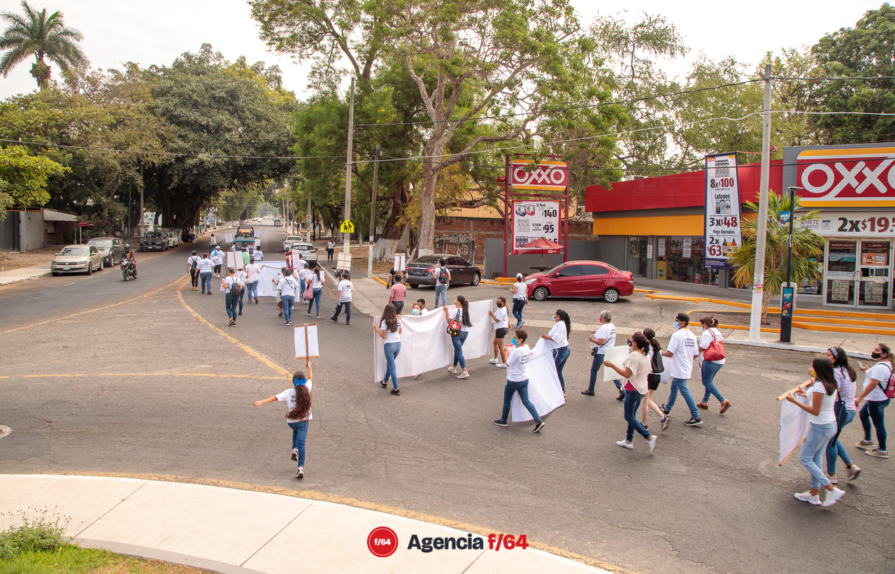 Durante la marcha.